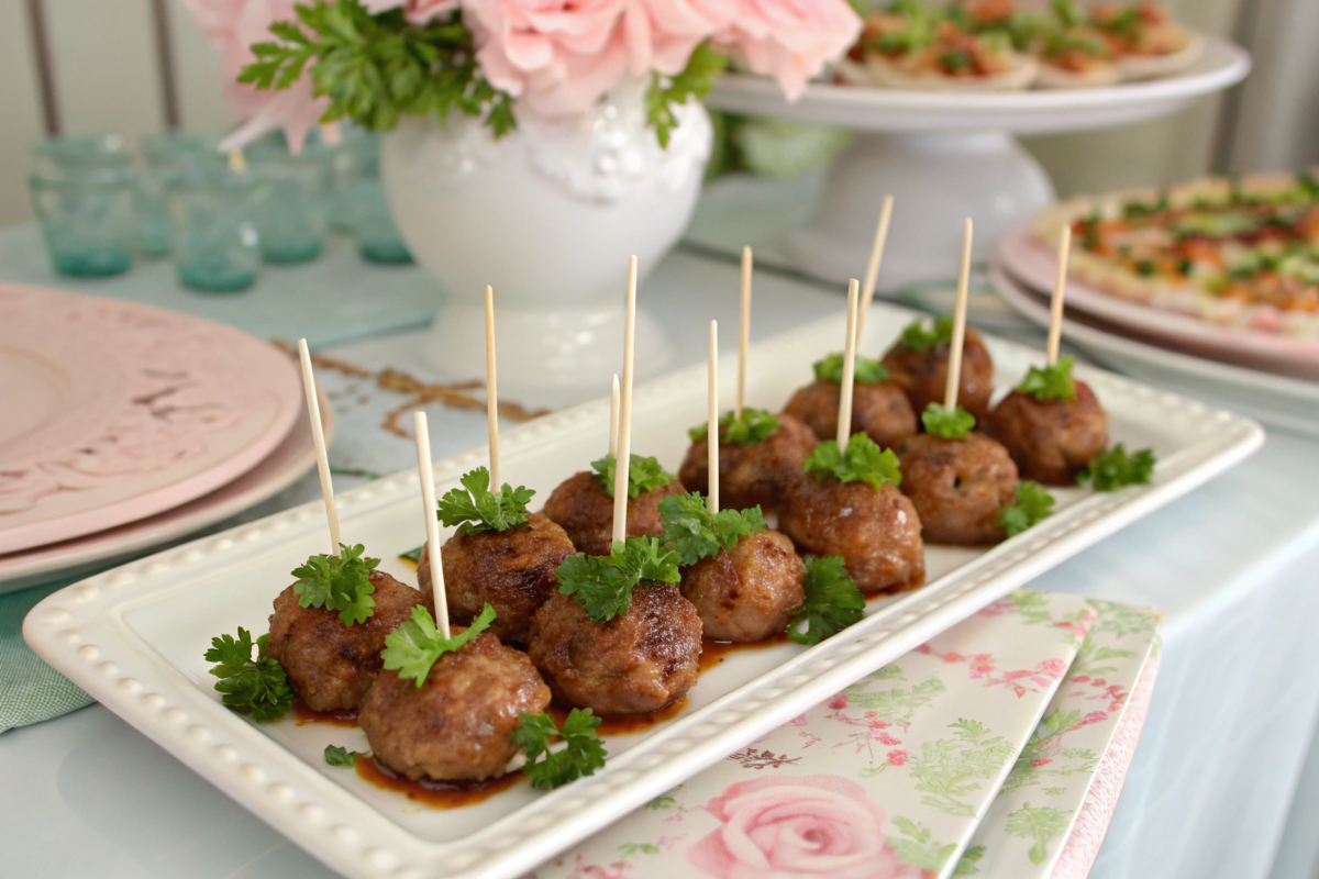 baby shower meatballs