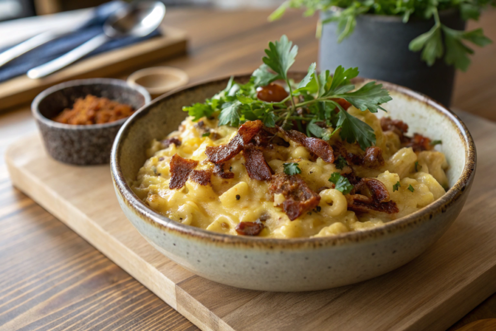 smoked mac and cheese