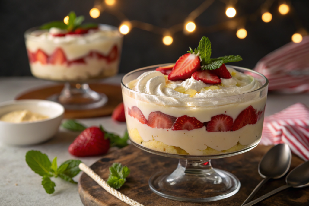 strawberry banana pudding