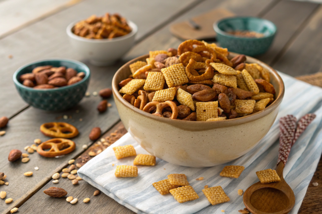 chex mix recipe oven