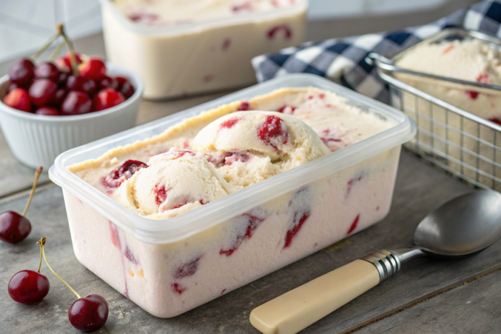 cherry vanilla ice cream