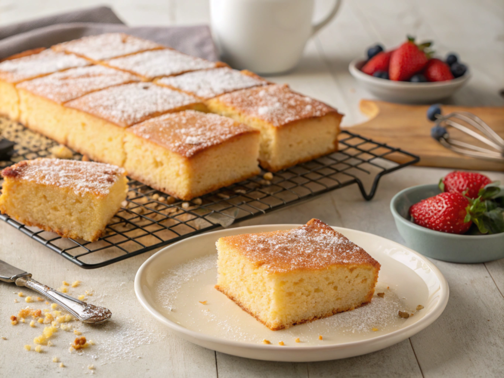 kefir sheet cake