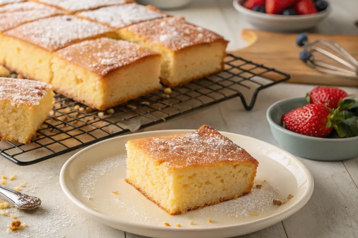 kefir sheet cake