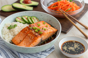 salmon bowls