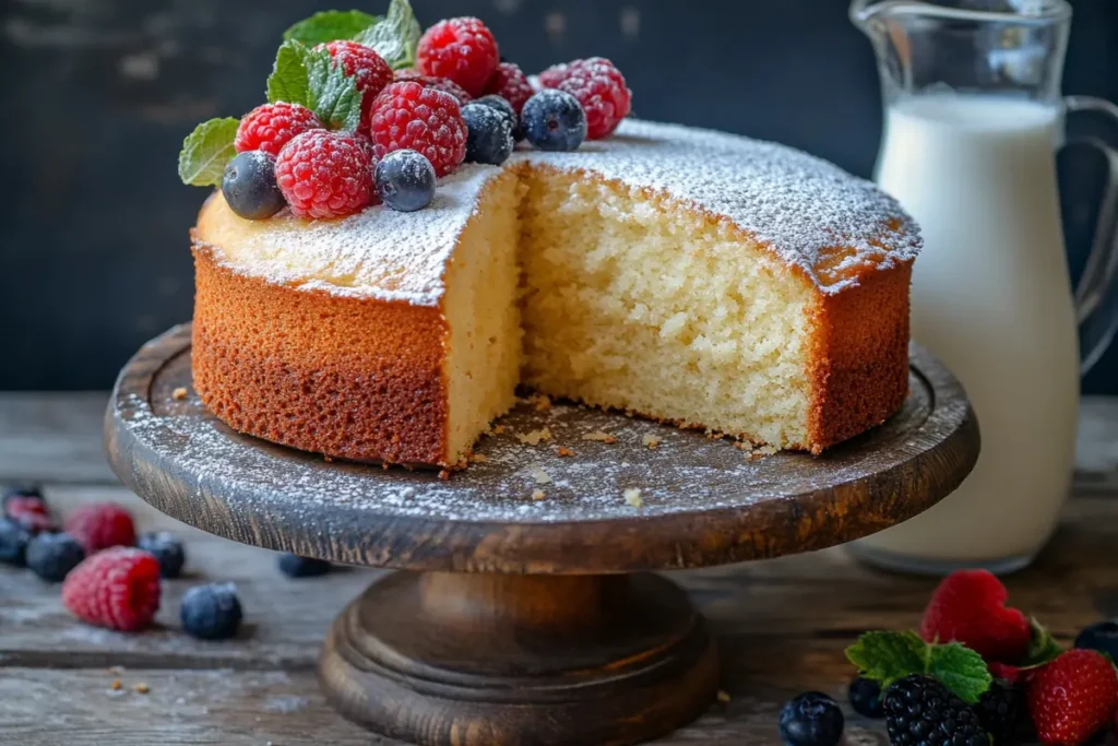 Can I substitute kefir for buttermilk in a cake?