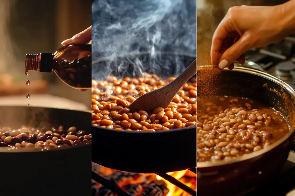 add smoke flavor to beans