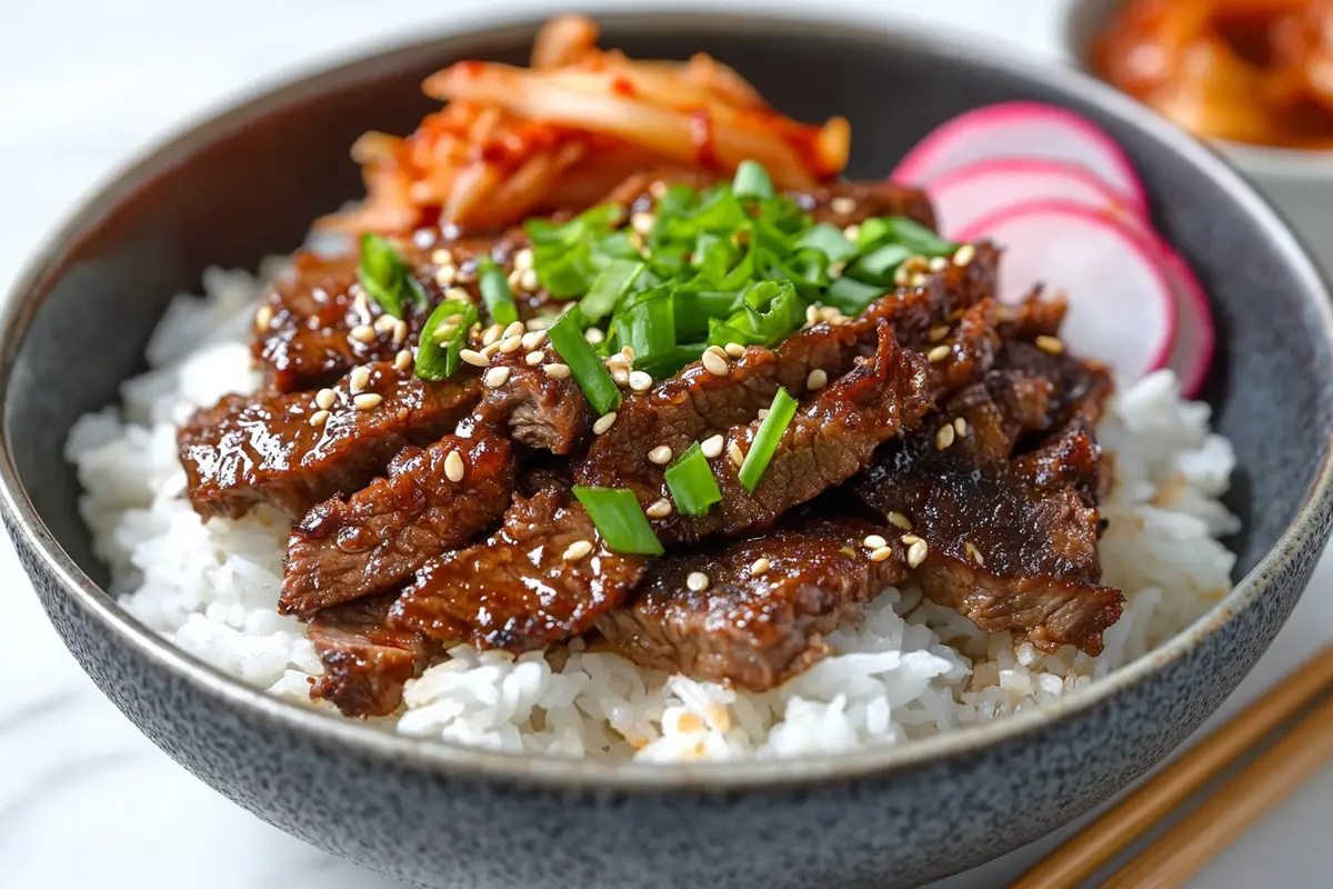 What kind of meat is used for bulgogi