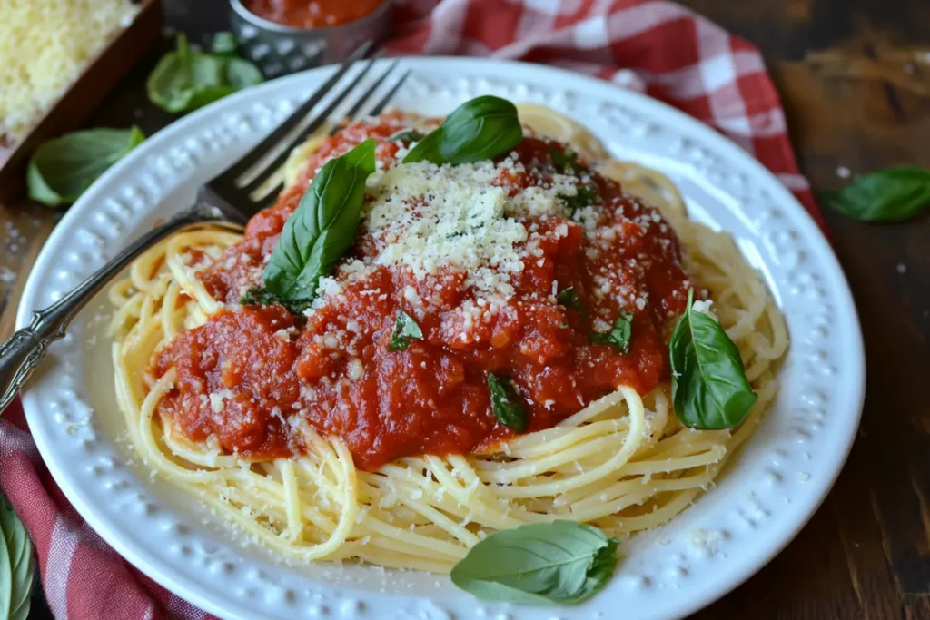 Can I use marinara sauce instead of tomato sauce?