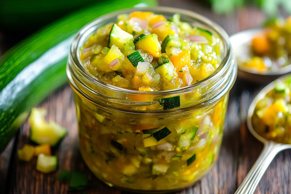 What do you use zucchini relish for?