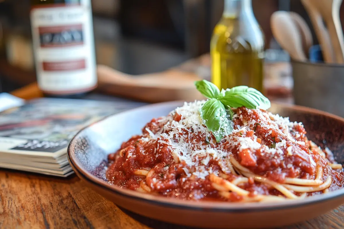 What does marinara sauce go with?