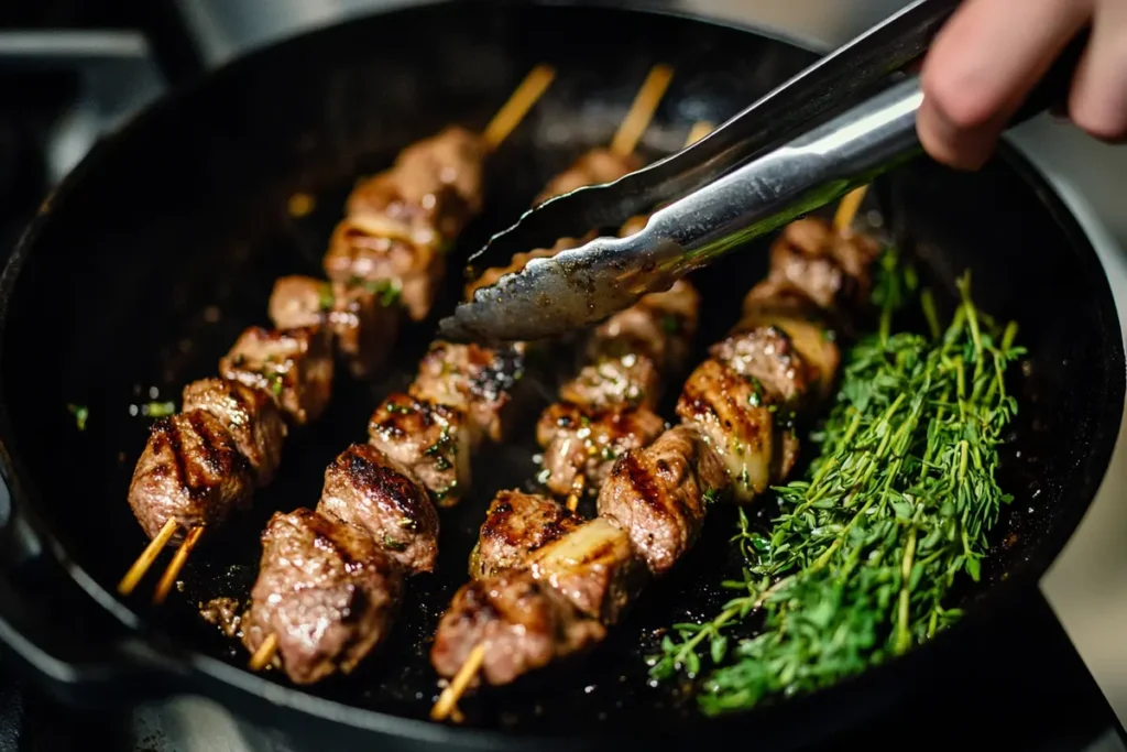 How to reheat spiedini