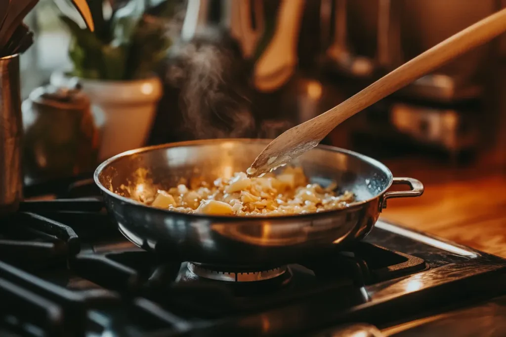 What is garlic parmesan sauce made of