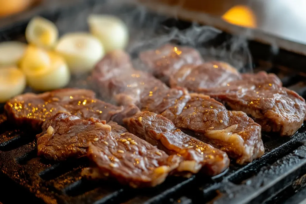 What kind of meat is used for bulgogi