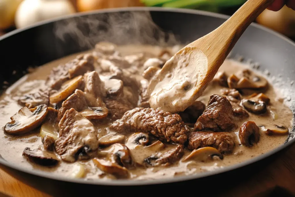 Why is it called Stroganoff