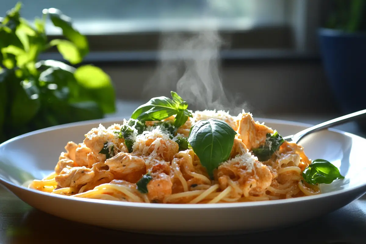 Does chicken go in pasta