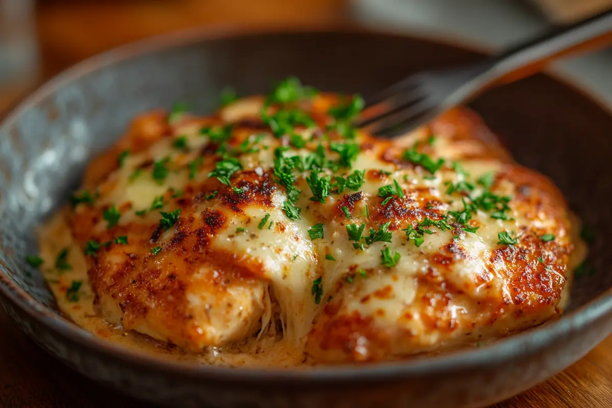 How many carbs are in garlic parmesan chicken
