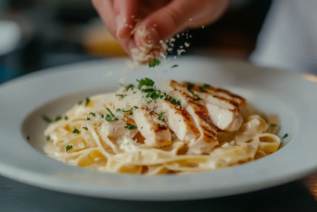 What pasta is best for chicken Alfredo