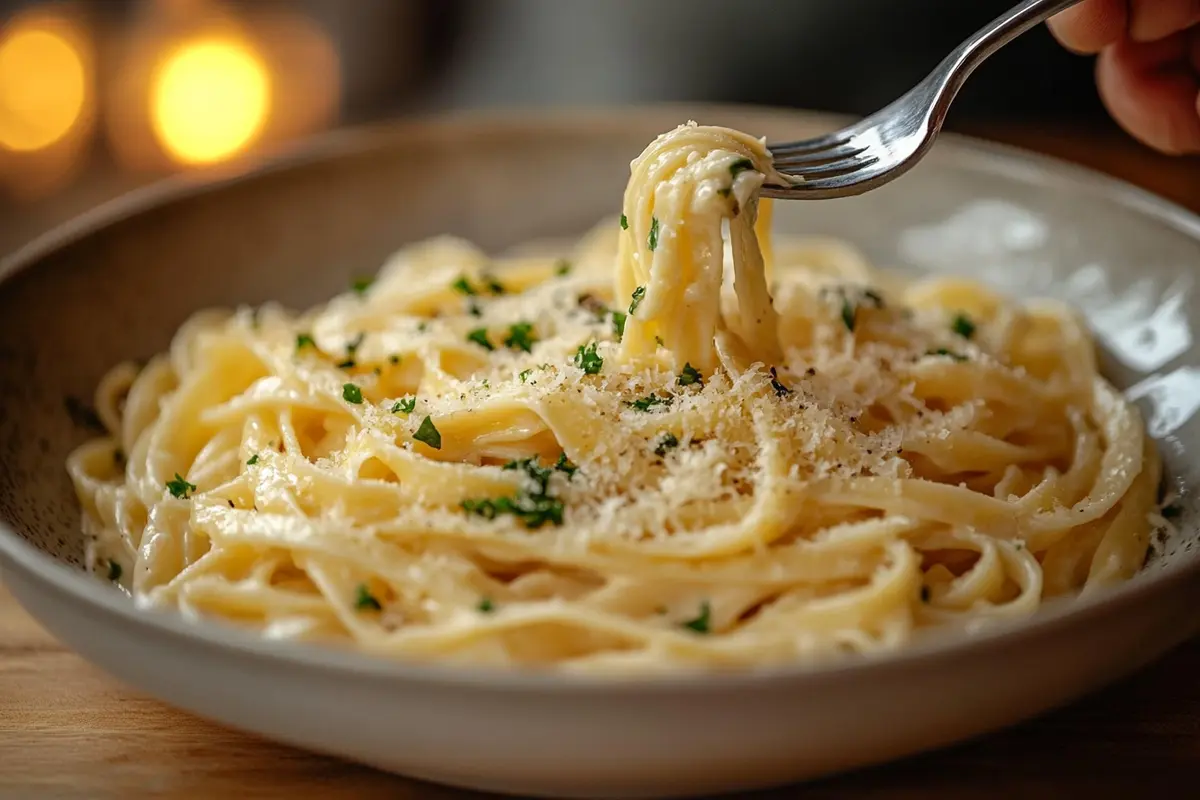 What makes pasta more creamy