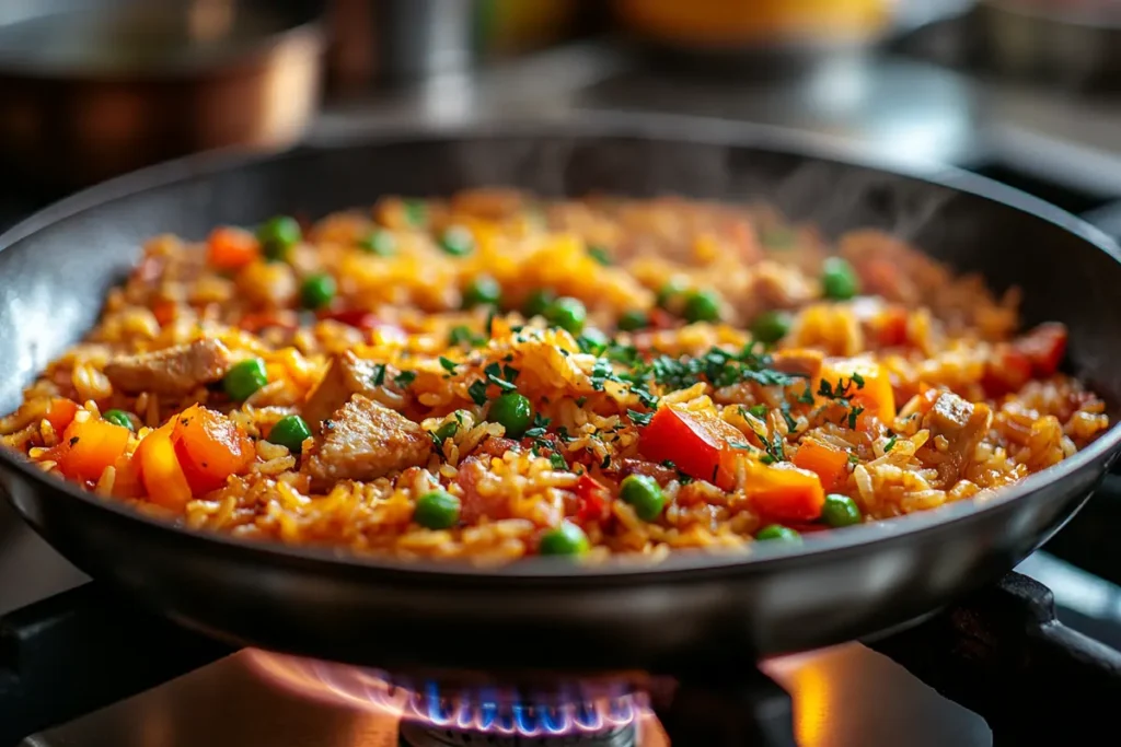 difference between Mexican rice and Spanish rice